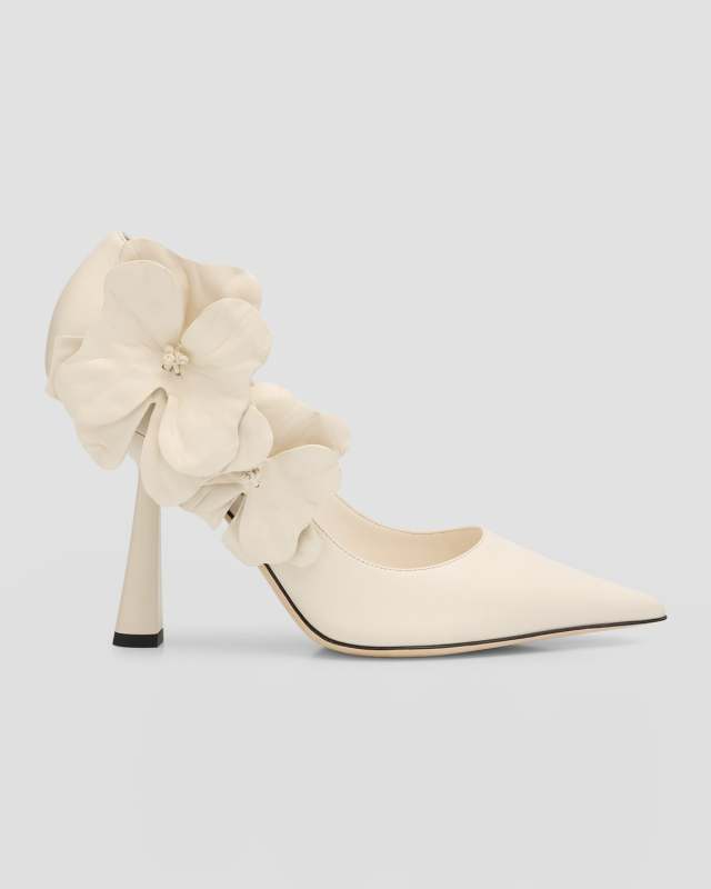 Rene Flowers Stiletto Pumps